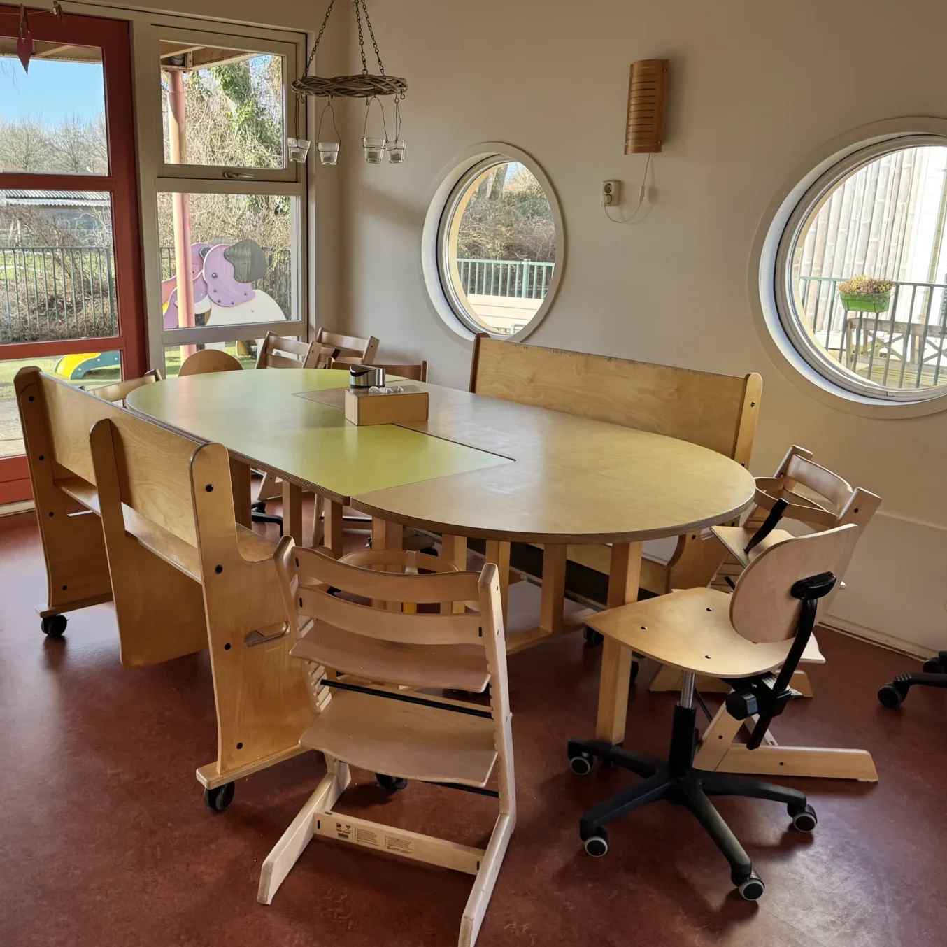Peutergroep tafel