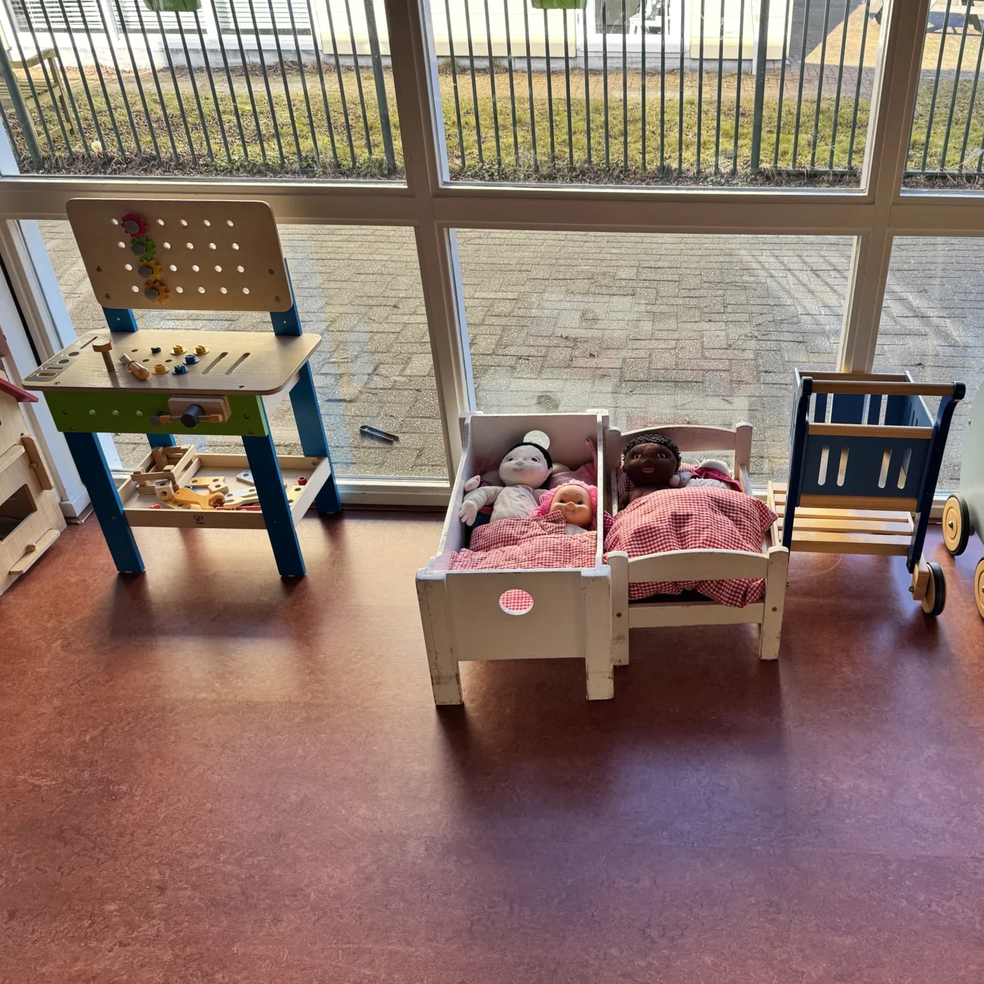 Peutergroep poppen